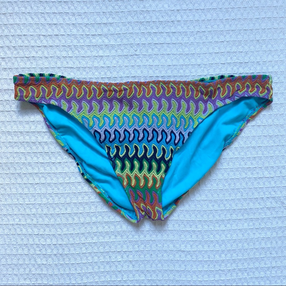 Old Navy multicolor crochet swim bikini bottom XL